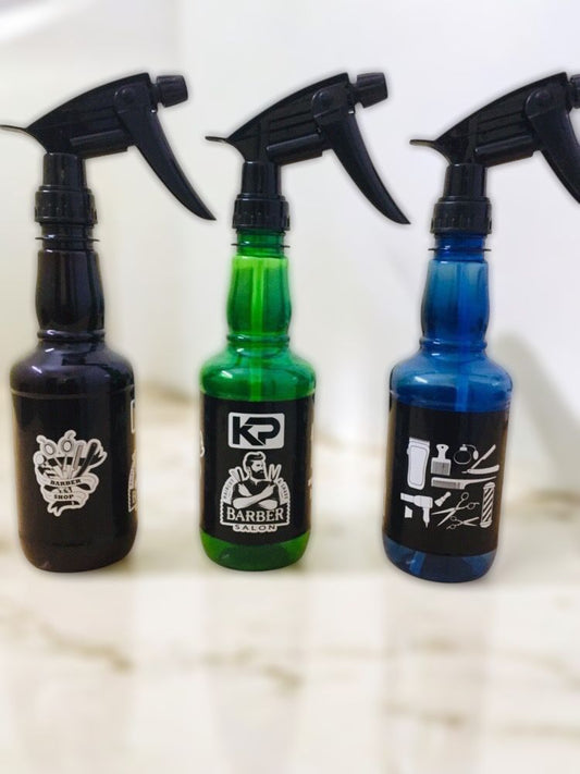 Classic Barber fine mist Sprayer Bottle for Salon, Vintage Design 500ml