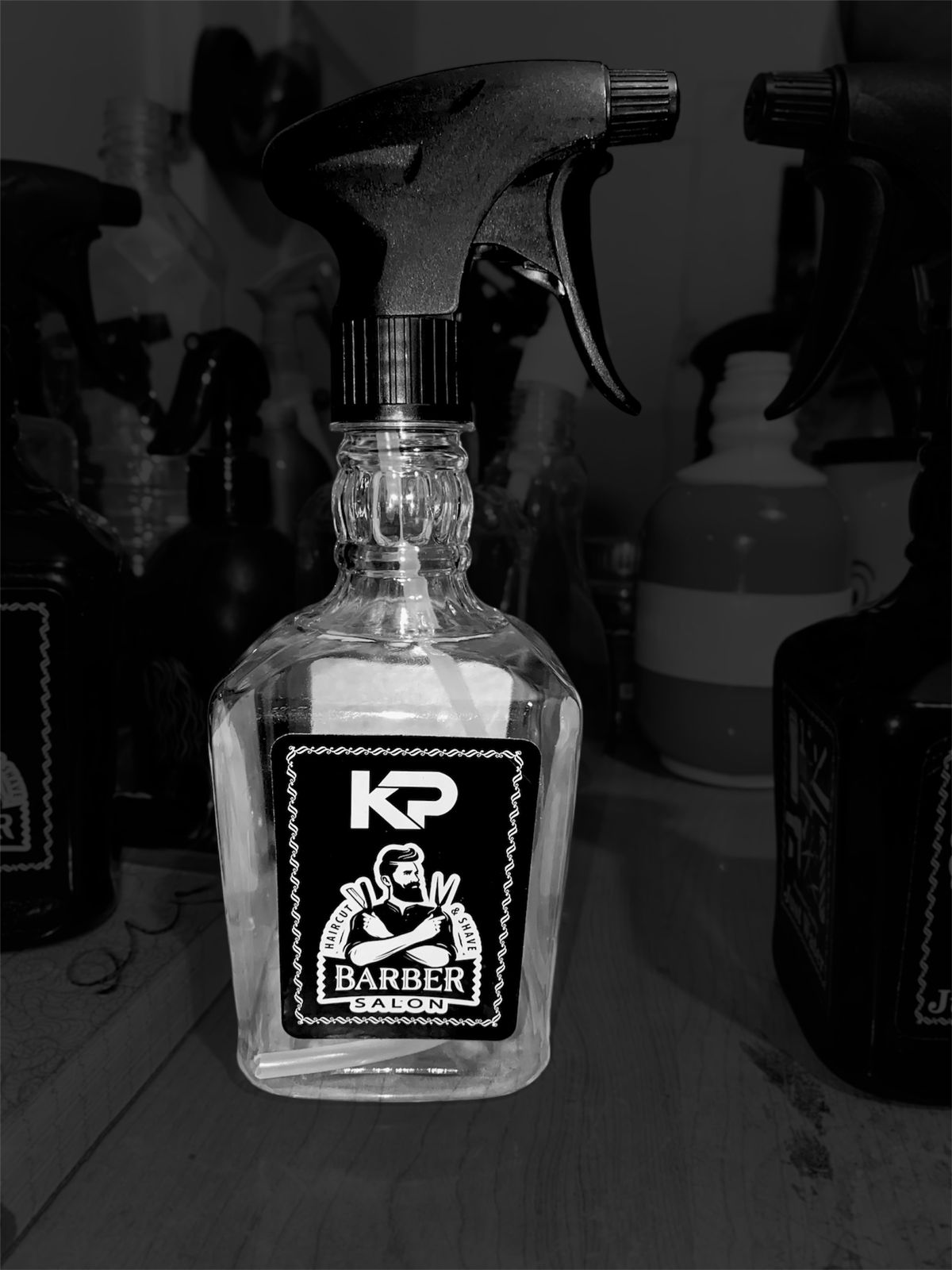 500ml Retro Style Hair Salon Sprayer Bottle