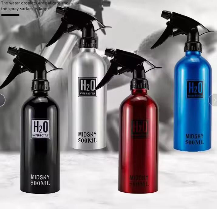 300ml High Quality Salon Barber Hair Water Sprayer Accessories Spray Aluminum Metal Bottles